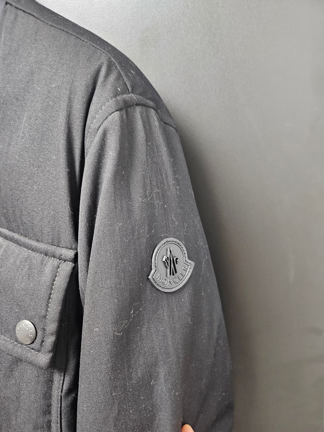 몽클레어 블랙와펜 tg3 decroux giubbotto black 상품이미지2