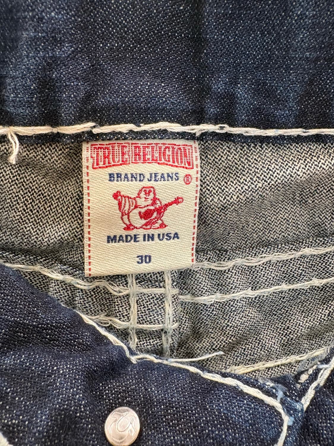 트루릴리젼 조이 수퍼 T 부츠컷 데님 팬츠 (made in USA) 상품이미지4
