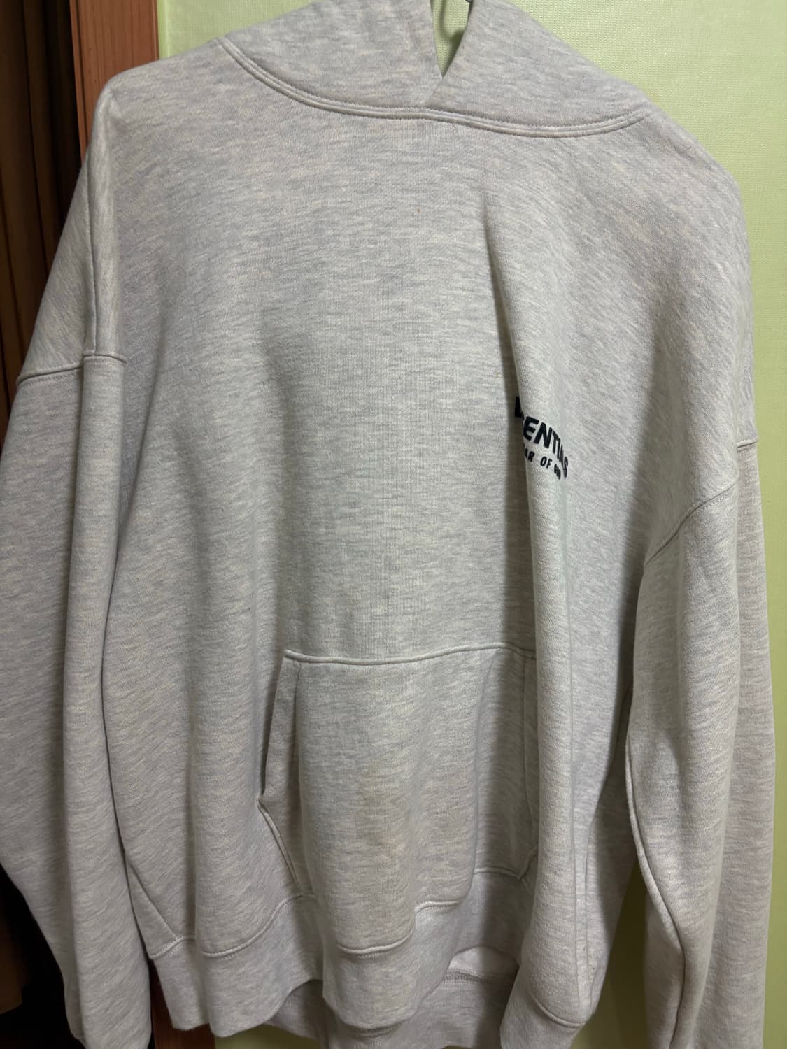 에센셜 풀오버 후드 오트밀 - 21SS 상품이미지2