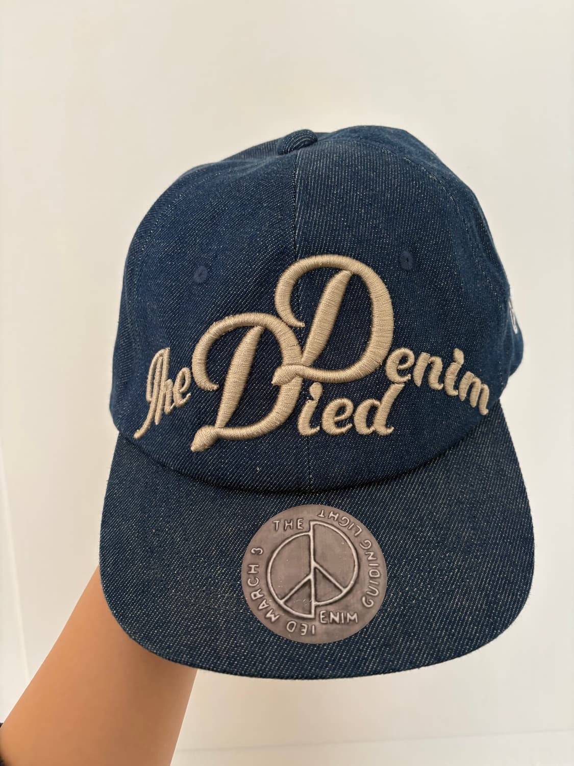 캐피탈 denim died 데님 베이스볼캡 상품이미지2