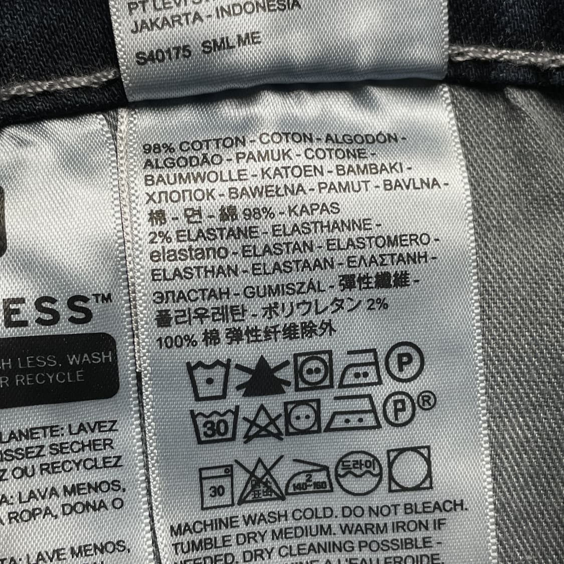 LEVI'S 리바이스559 빈티지 릴렉스 스트레이트핏 데님 코튼 팬츠 상품이미지8