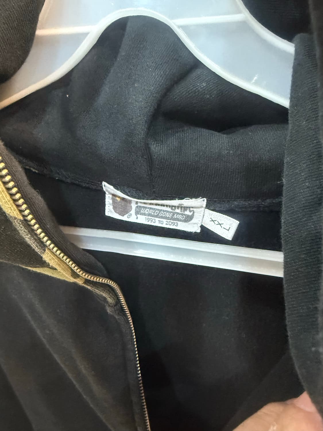 110 정품 베이퍼 샤크 후드집업 팝니다 상품이미지2