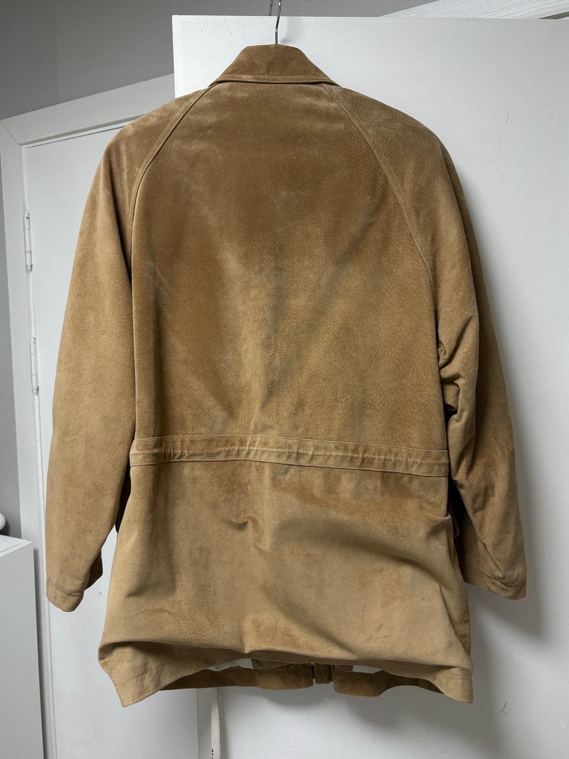 STU 우먼 레더 필드자켓 (스웨이드 자켓) 베이지 상품이미지4