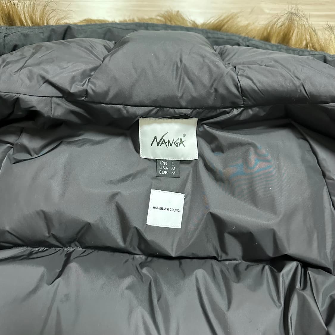 난가 x 웨이퍼 파이어 레지스턴트 다운 자켓 타입 US N-3B L 상품이미지7