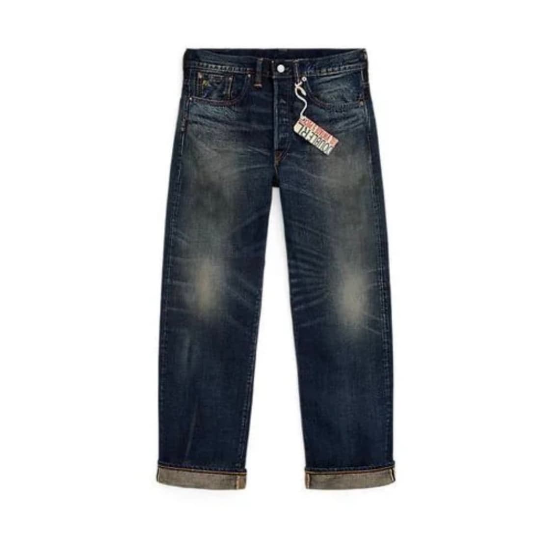 rrl 빈티지파이브포켓 기빈스진 새상품 32/32 상품이미지1