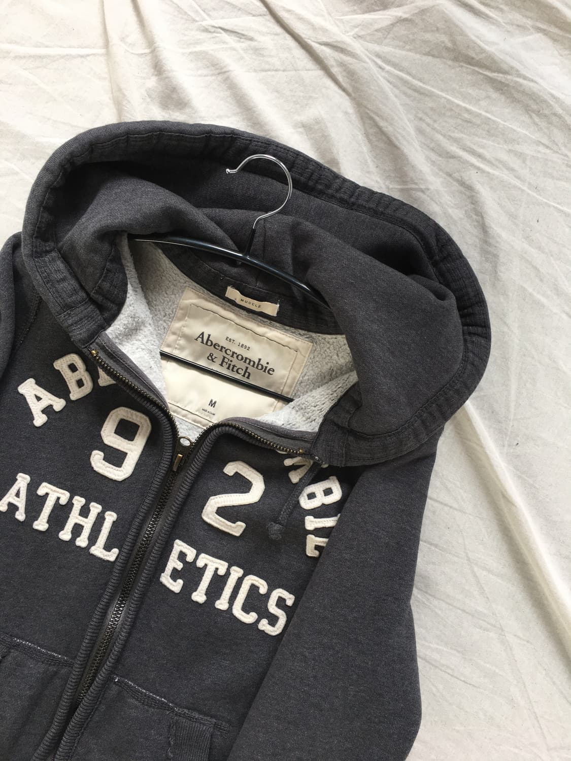 아베크롬비 빅로고 후드집업 상품이미지4