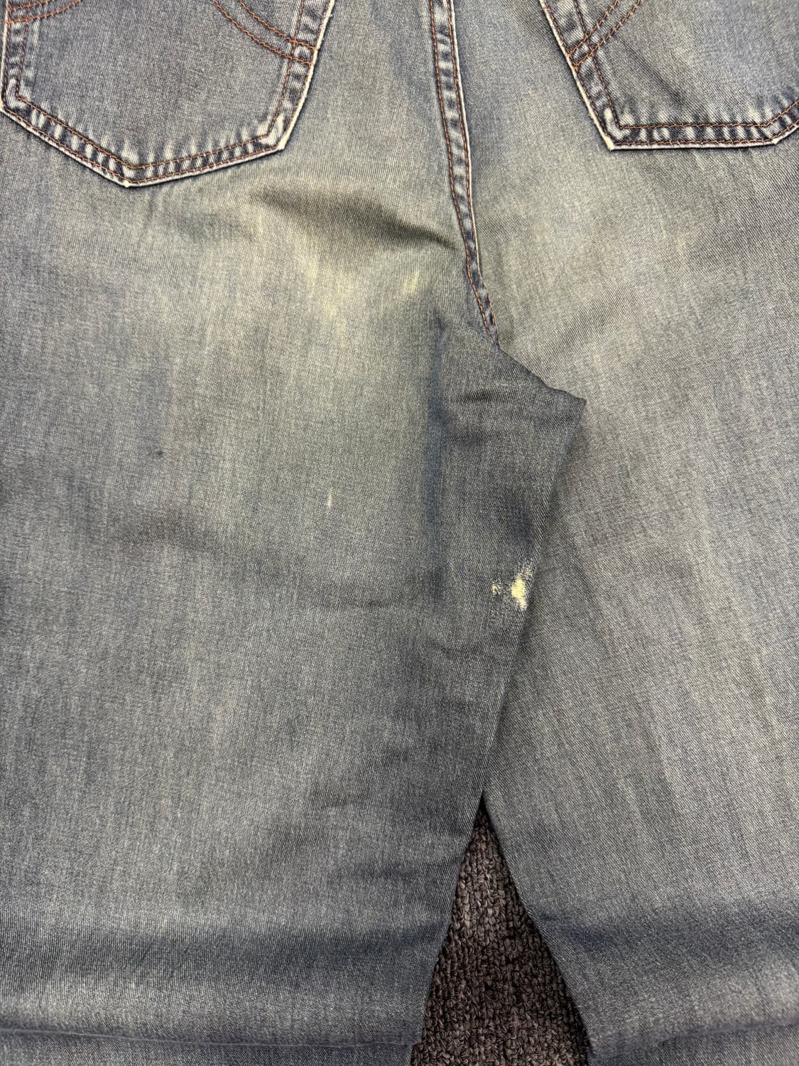 OS)Kenzo Jeans 빈티지 워싱 데님팬츠 상품이미지7