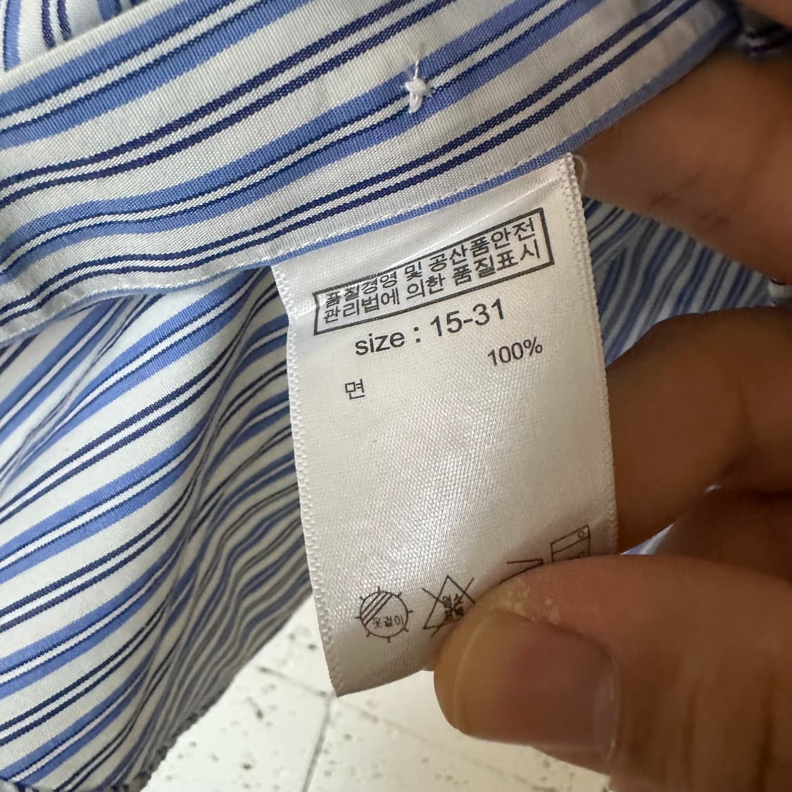 M 브룩스브라더스 스트라이프 셔츠 상품이미지6