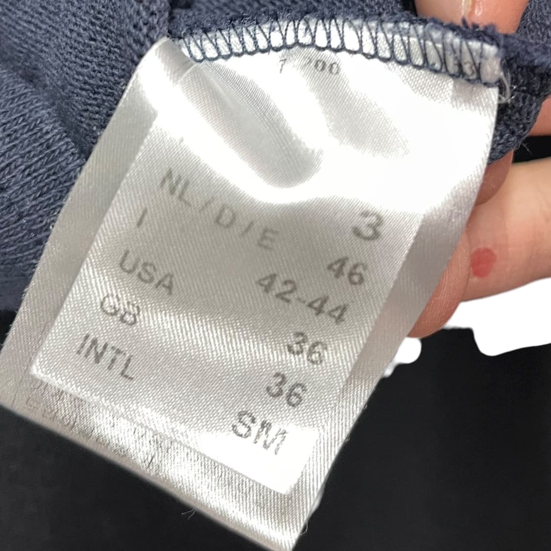 세인트제임스 봉봉 엘보우패치 네이비 상품이미지5