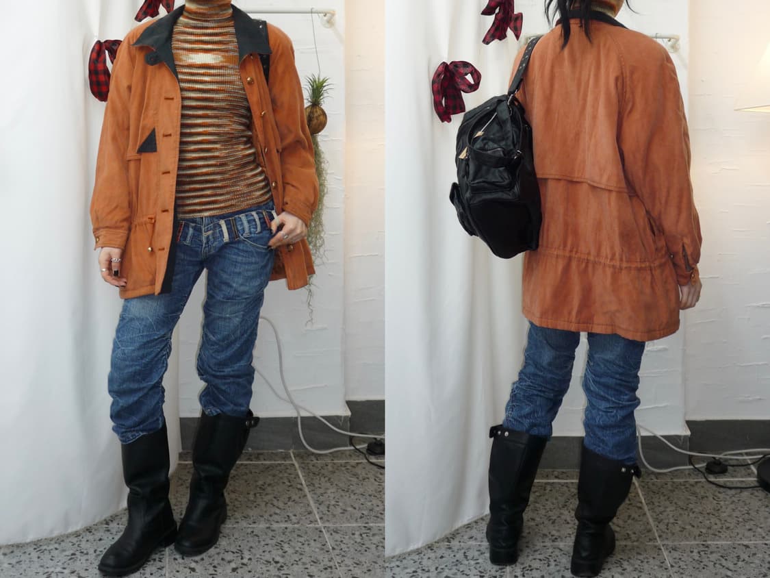 Vintage orange string jumper 상품이미지2