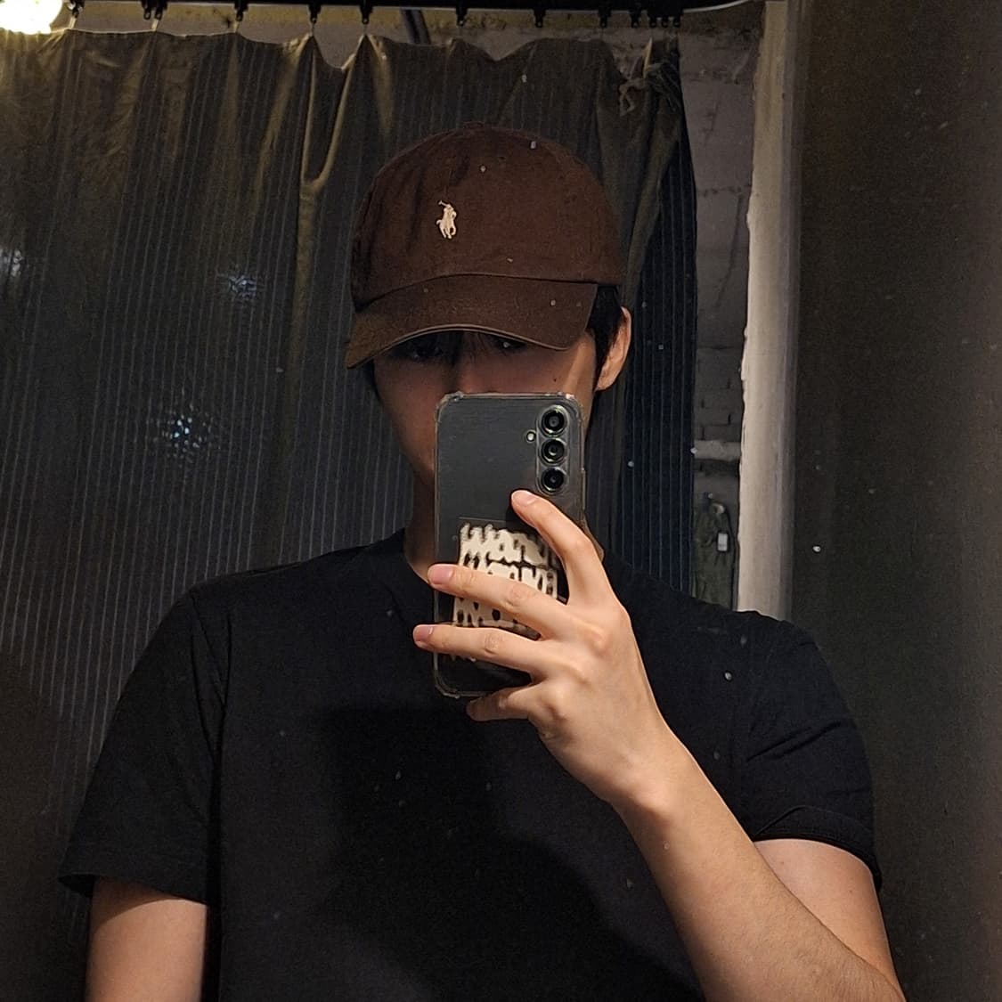 폴로랄프로렌 두산 00s 브라운 화이트포니 레더스트랩 코튼 볼캡 야구모자 상품이미지10