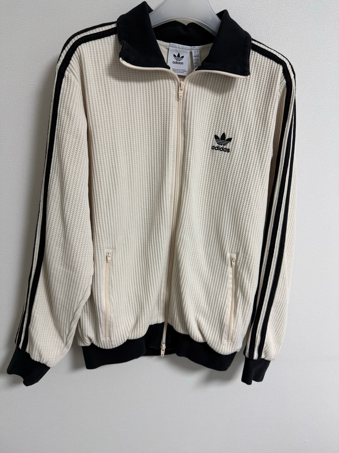 아디다스 와플 베켄바우어 트랙탑 원더 화이트 - 상품이미지1