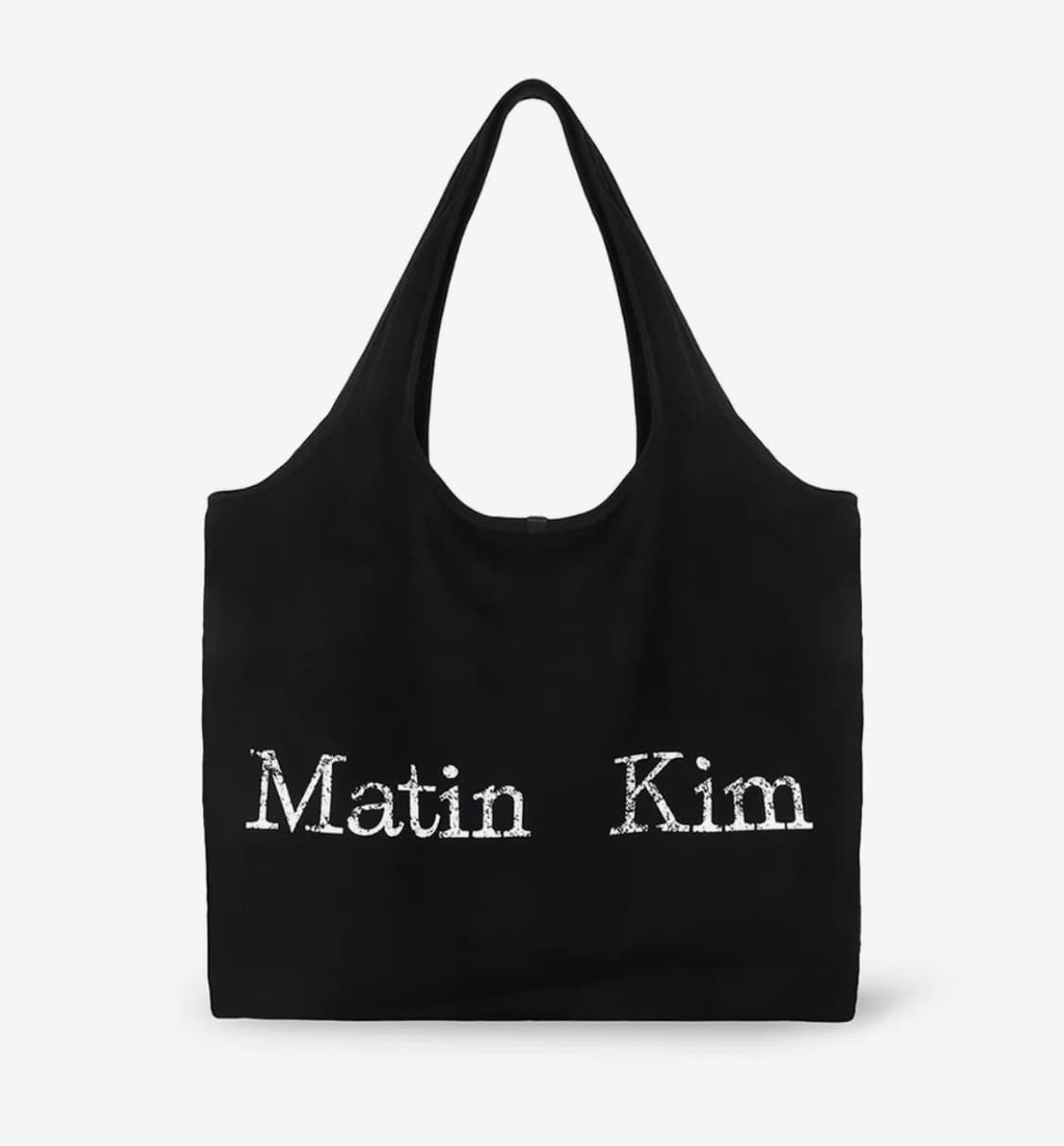 (파우치 포함) 마뗑킴 로고 에코백 가방 상품이미지1