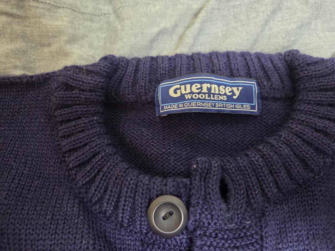 건지울른스 피셔맨 홀가먼트 가디건 44사이즈 상품이미지4