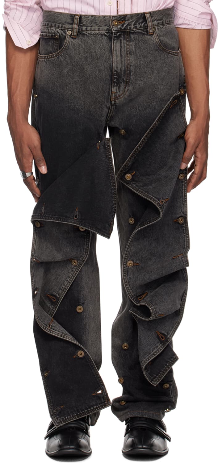 Y/PROJECT 에버그린 스냅 오프 데님 팬츠 상품이미지2