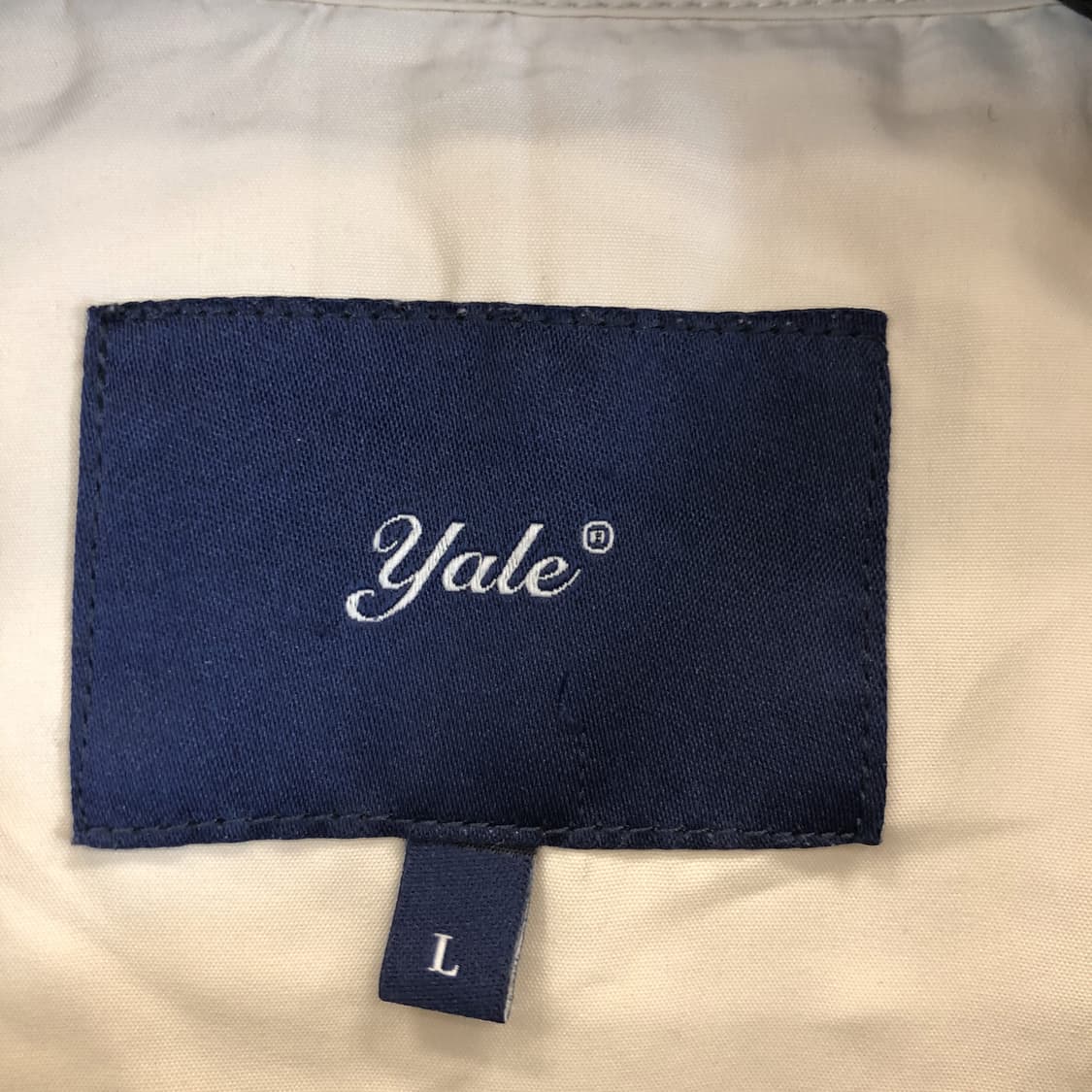 YALE 예일 웜업 퀼팅자켓 L  상품이미지5