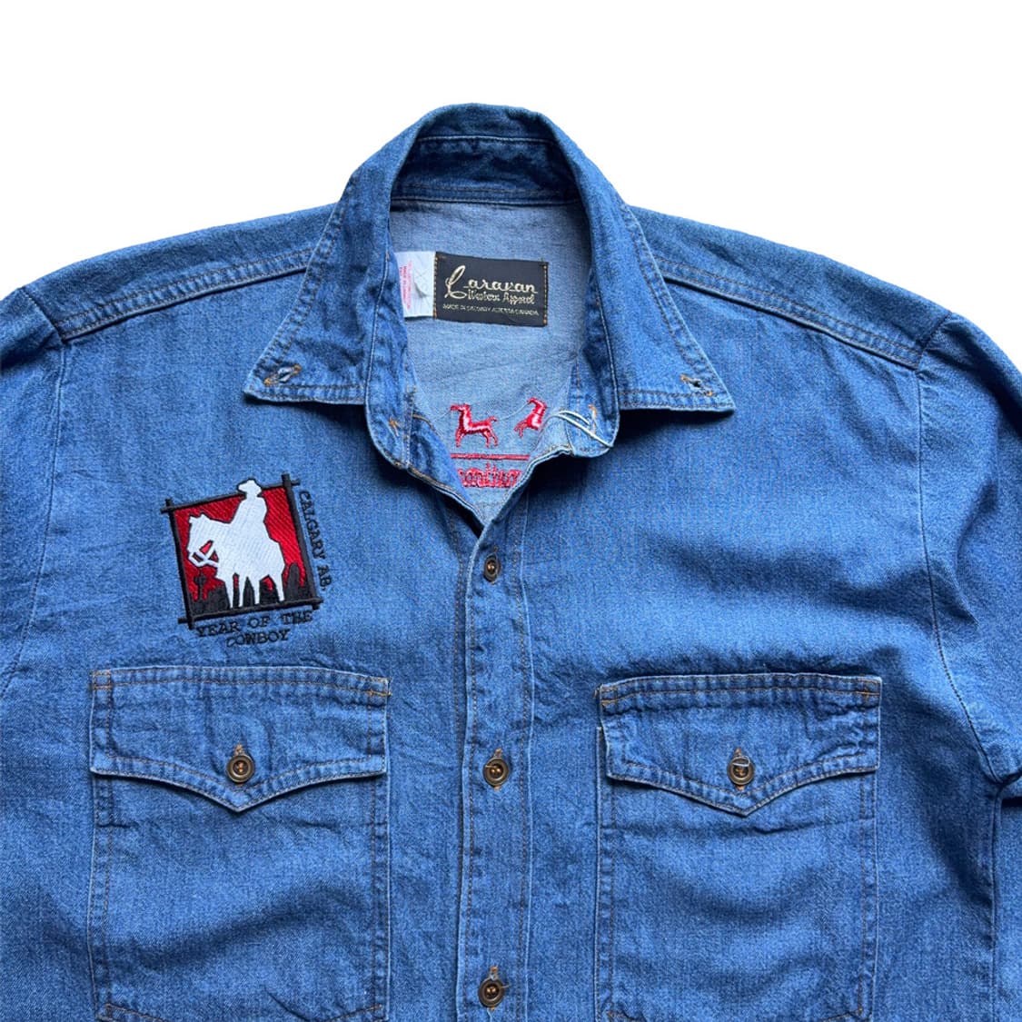 Caravan Western Denim Shirt 상품이미지3