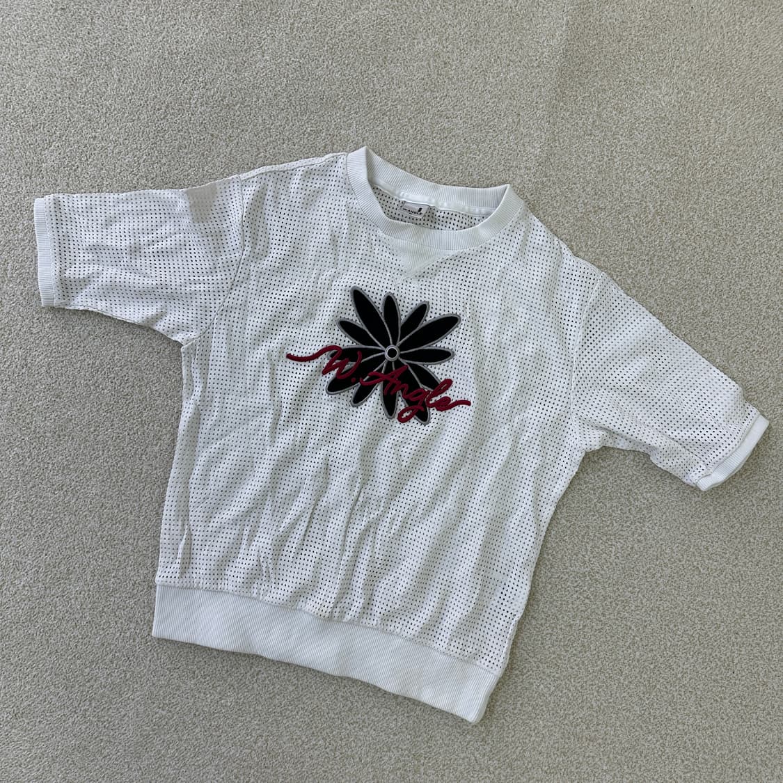 90 와이드앵글 여성용 메쉬 반팔 0324D 상품이미지1