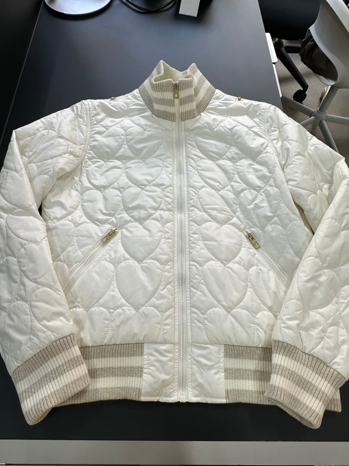 아디다스 Y2k 하트퀼팅 점퍼 상품이미지6