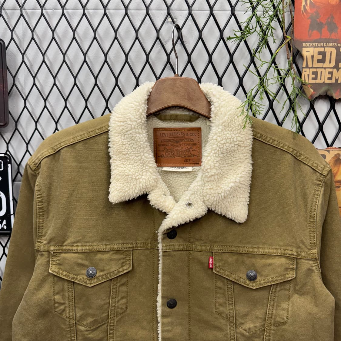 리바이스 타입 3 쉐르파 트러커 자켓 베이지 상품이미지3