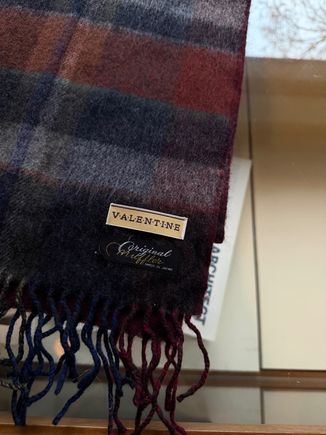 발렌타인 캐시미어 울 머플러 상품이미지6