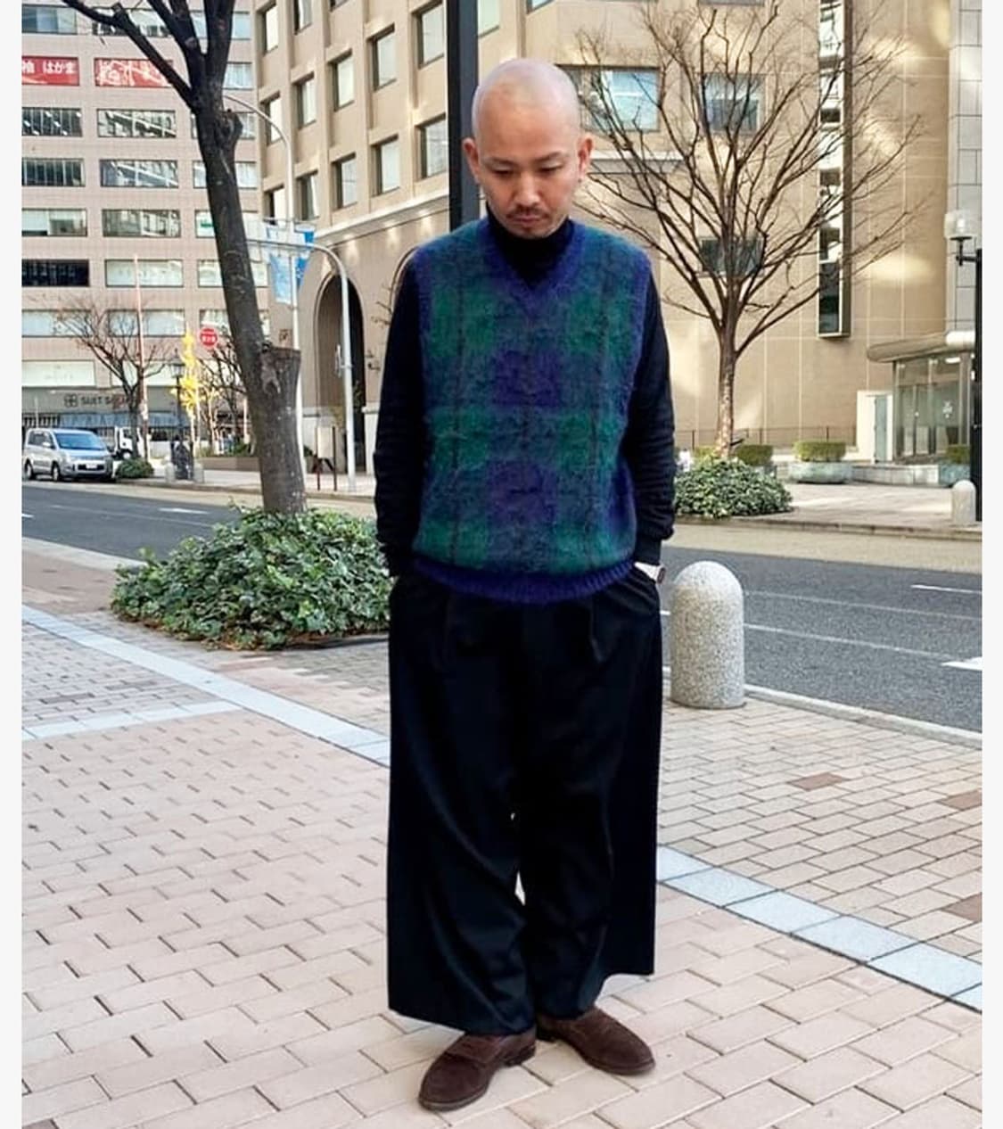 BEAMS+ - 24FW MOHAIR CHECK VEST 상품이미지2