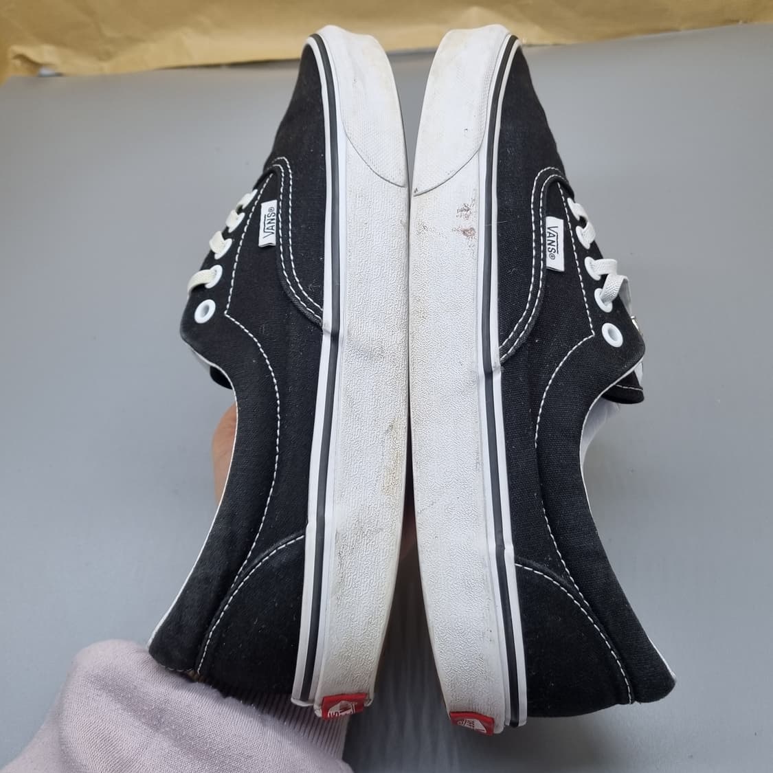 반스 어센틱 블랙 남성스니커즈275 상품이미지5