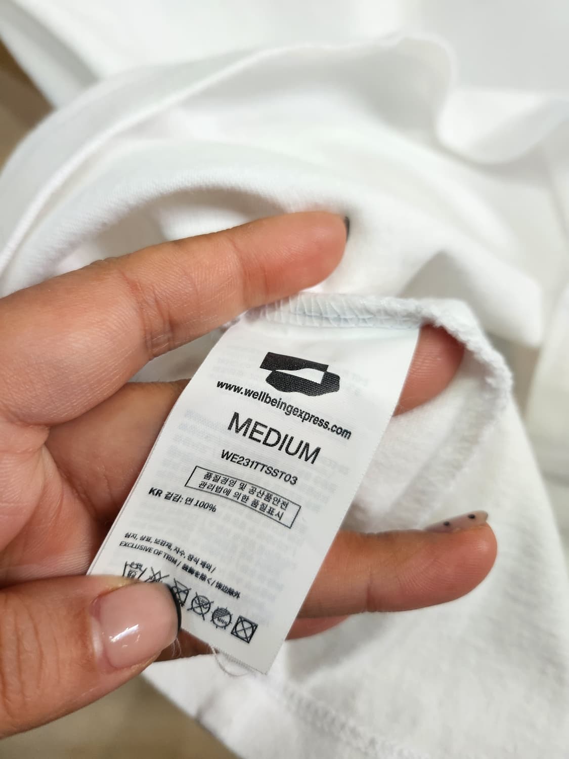 540) 웰빙익스프레스 디지털 타투 반팔 티셔츠 상품이미지5