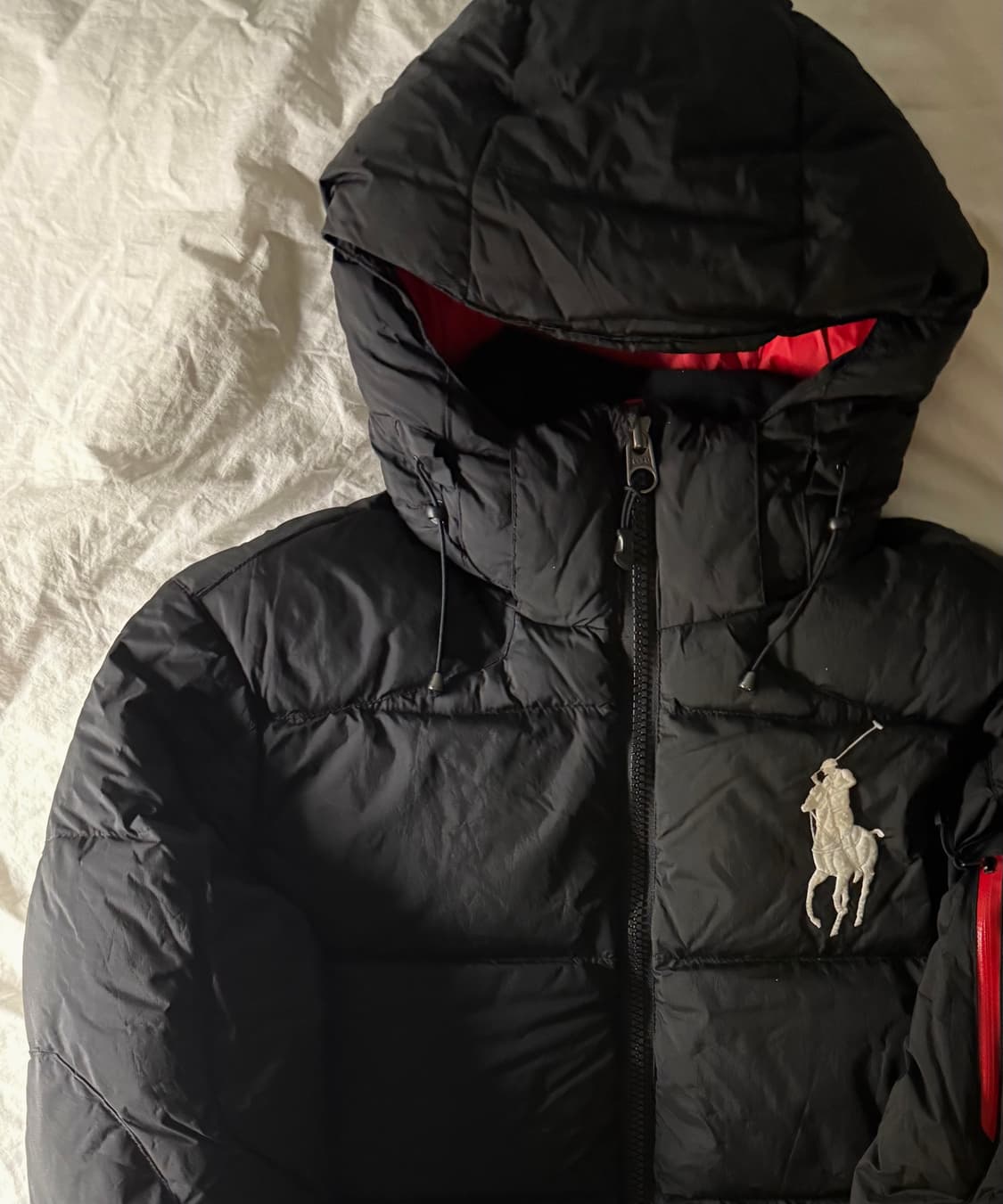 폴로 빅포니 패딩 블랙 M 상품이미지1