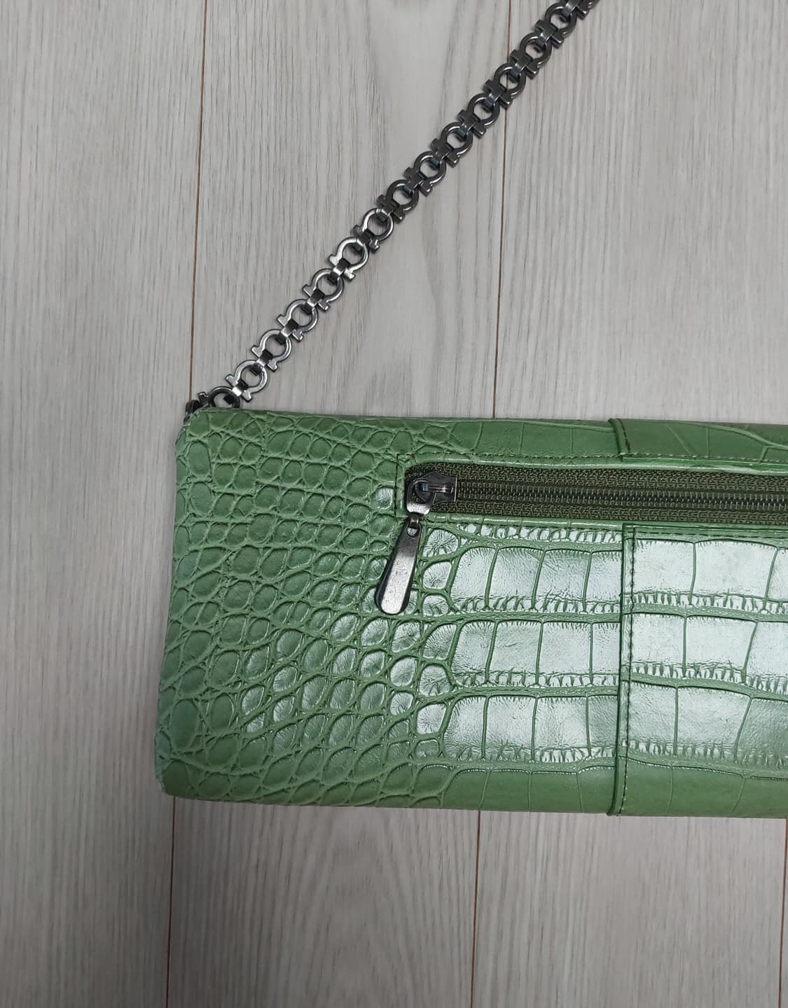 빈티지 파이톤 레더 체인백 (클러치O) 상품이미지5