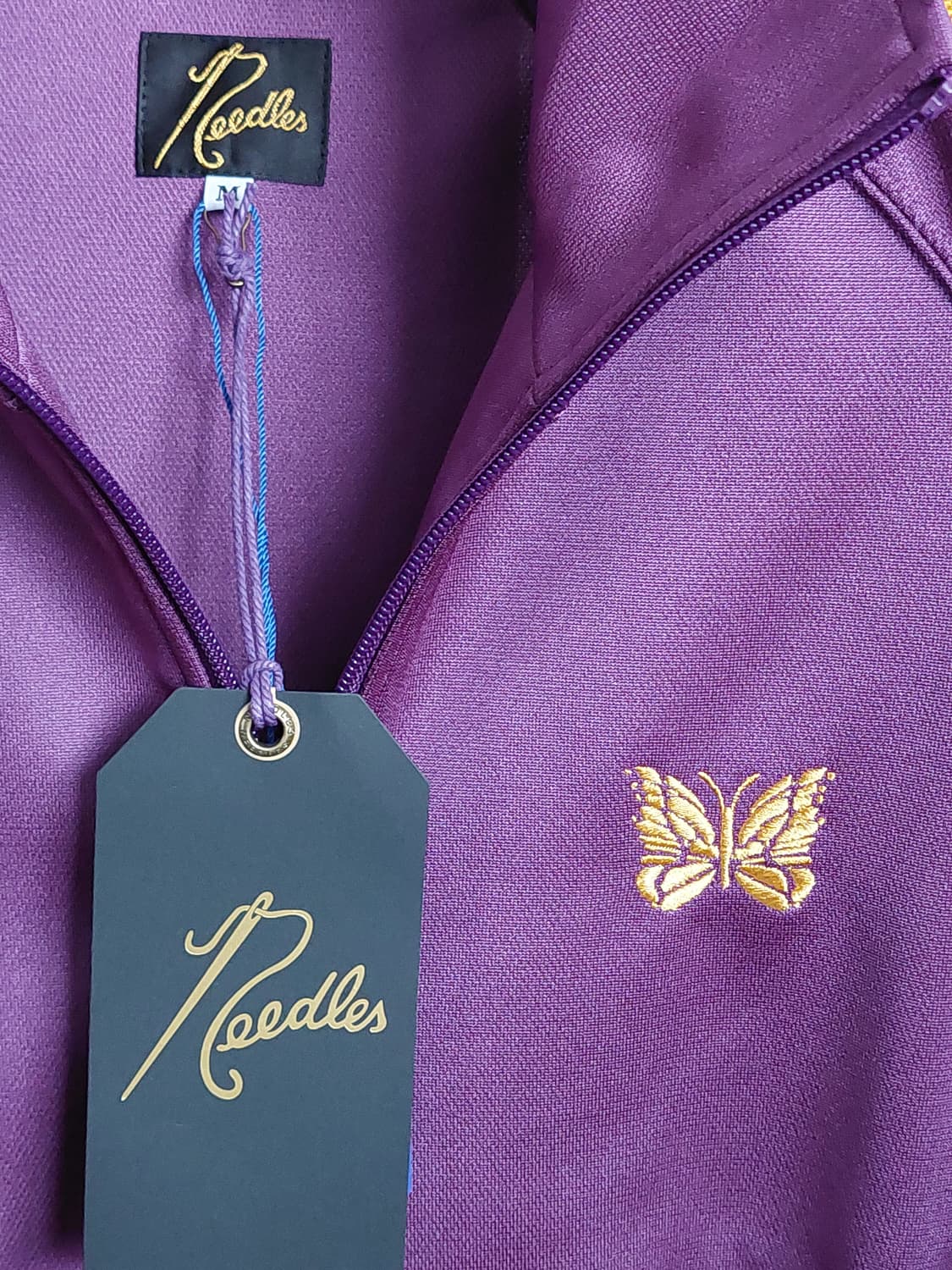 니들스 트랙자켓  폴리스무스 퍼플(M) 판매합니다. 상품이미지2