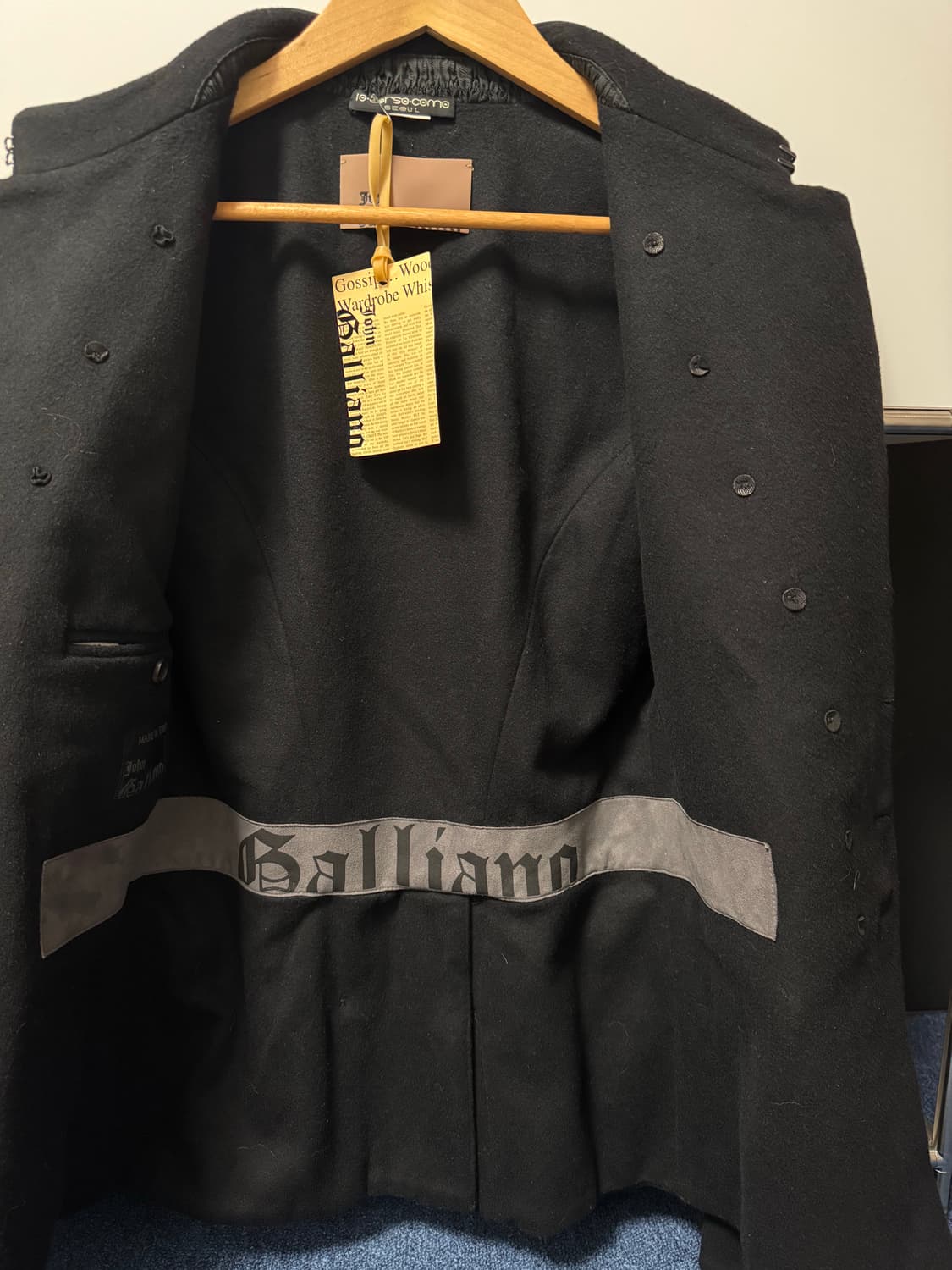 존갈리아노 아티저널 나폴레옹 울자켓 상품이미지5