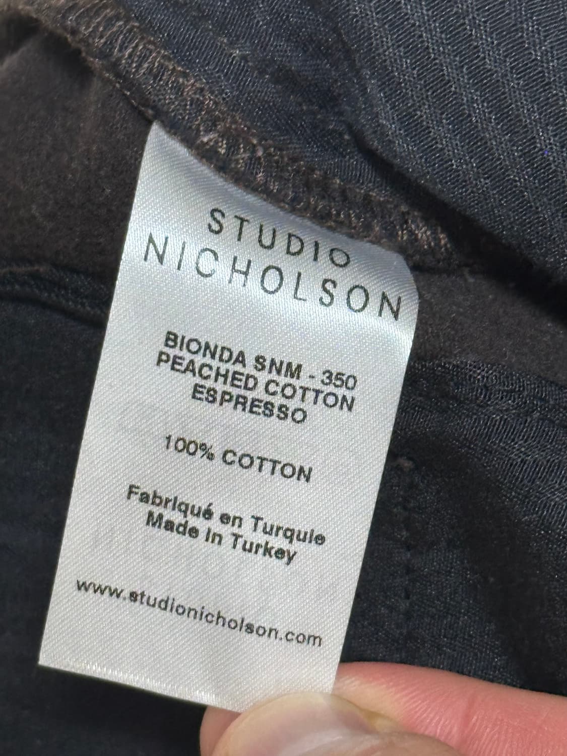 스튜디오 니콜슨 BIONDA 에스프레소 M 상품이미지6