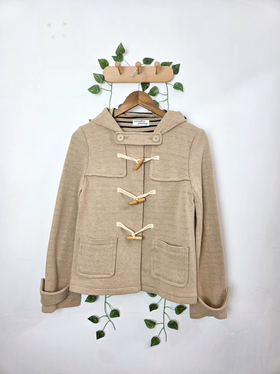 베이지 떡볶이 가디건 상품이미지1