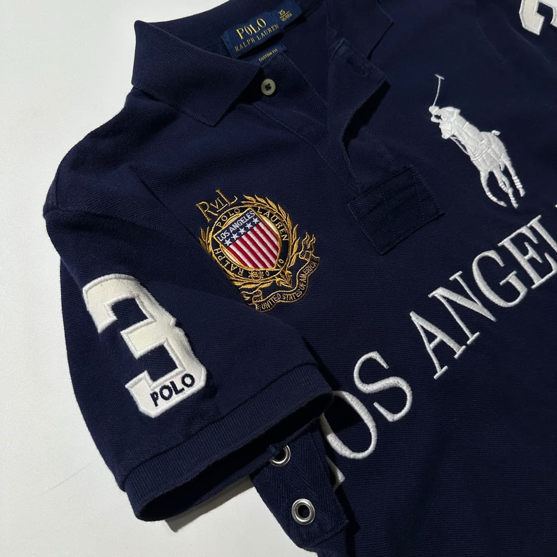 폴로 랄프로렌 치프키프 빅포니 로스엔젤레스 카라 반팔 티셔츠 상품이미지5