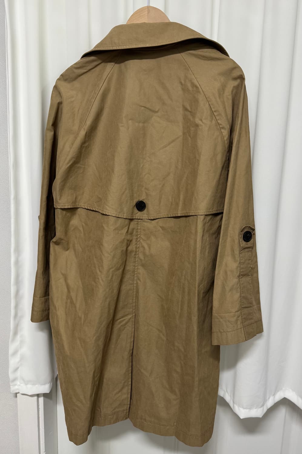 LIST 리스트 베이지 트렌치코트 상품이미지7
