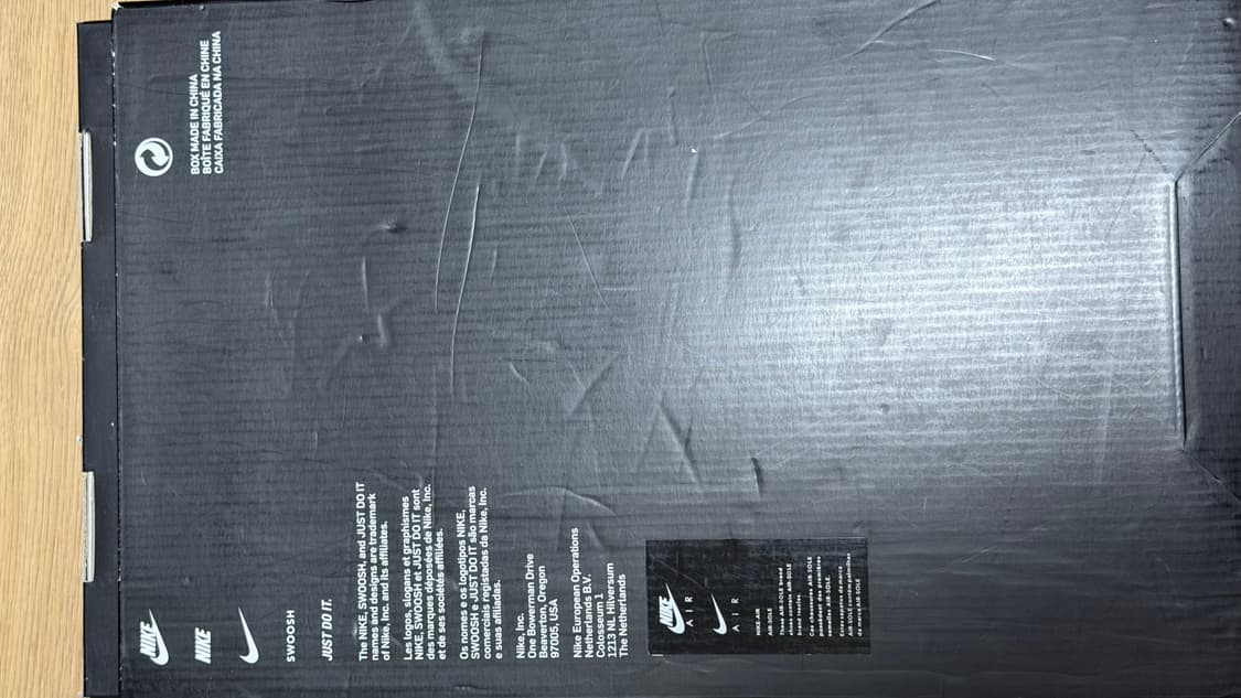 [275]나이키x슈프림 에어휴마라 블랙 (2017) 상품이미지6