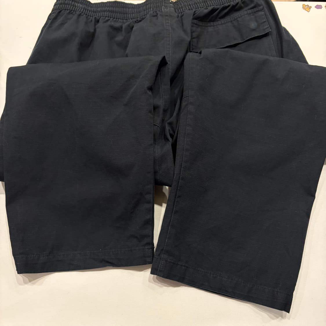 [XL] 나이키 스우시 블랙 카고 바지 C95 상품이미지9