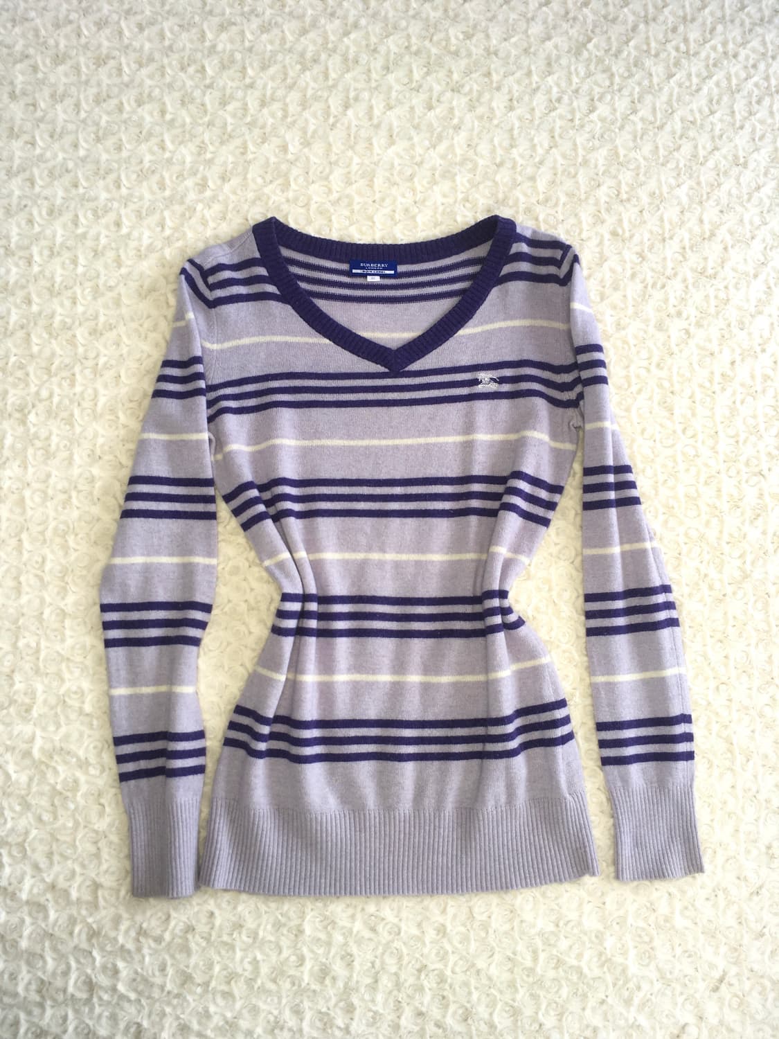 Burberry Blue Label purple stripe knit 상품이미지4