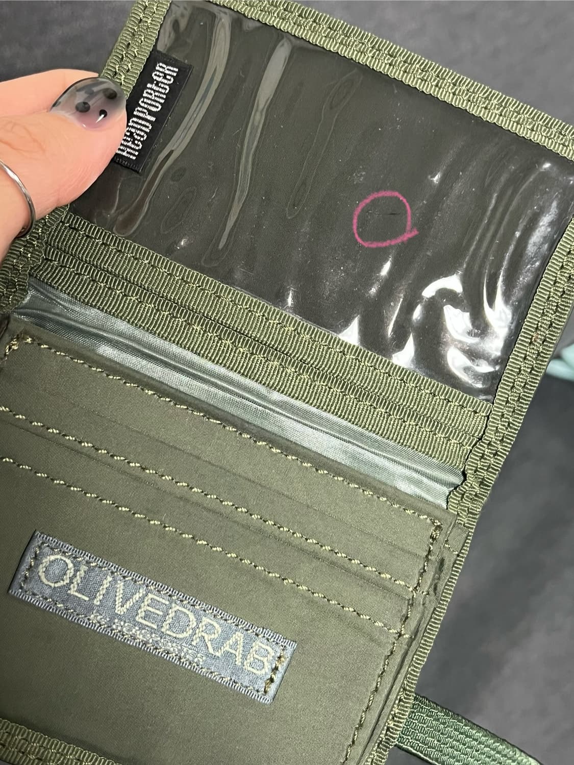 포터 별 패턴 카드지갑 상품이미지6