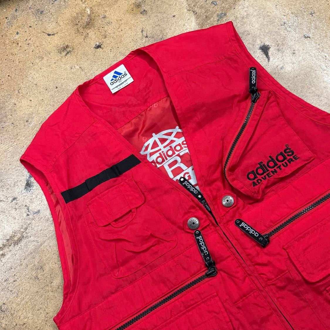 [정품/95] 아디다스 어드벤처 레드 빈티지 베스트 b8 상품이미지1