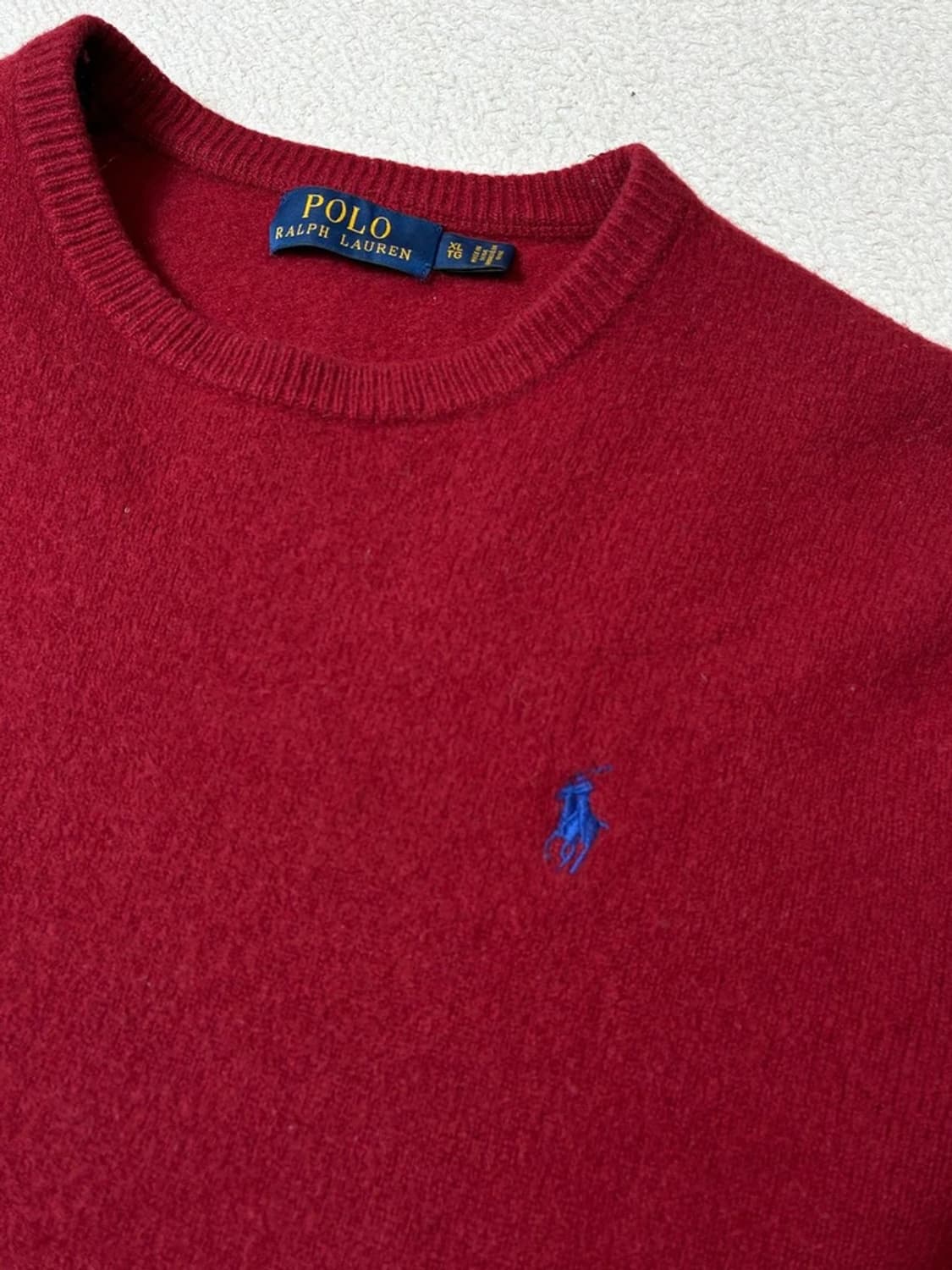 폴로 랄프로렌 시그니처 숏 기장 울 니트 PN7714 상품이미지3