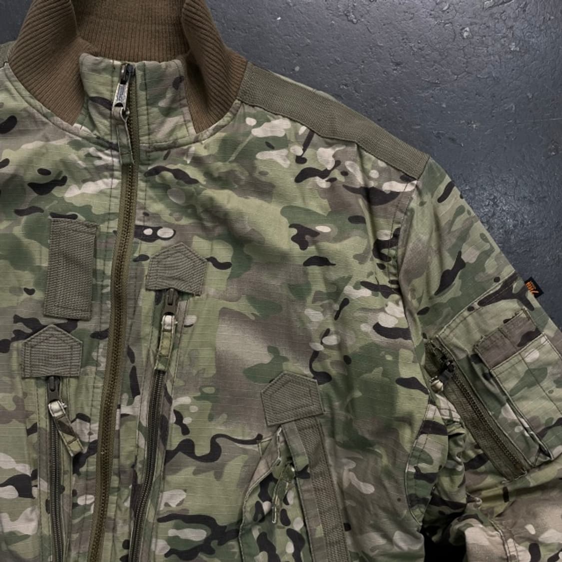 100 726 카모플라쥬 택티컬 항공점퍼 상품이미지2