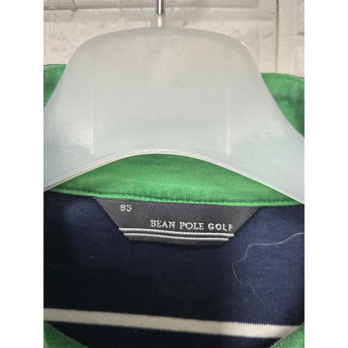 택포_ 빈폴 골프 스트라이프 하프넥 티셔츠 95 상품이미지2