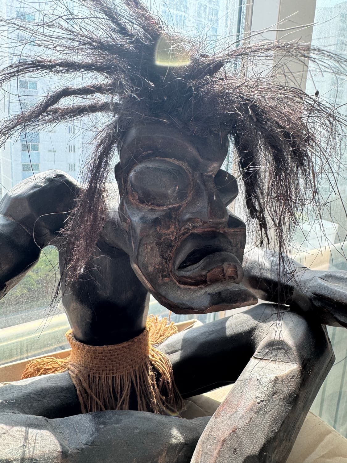 남태평양 피지 구매 목각인형 2개 일괄 상품이미지10