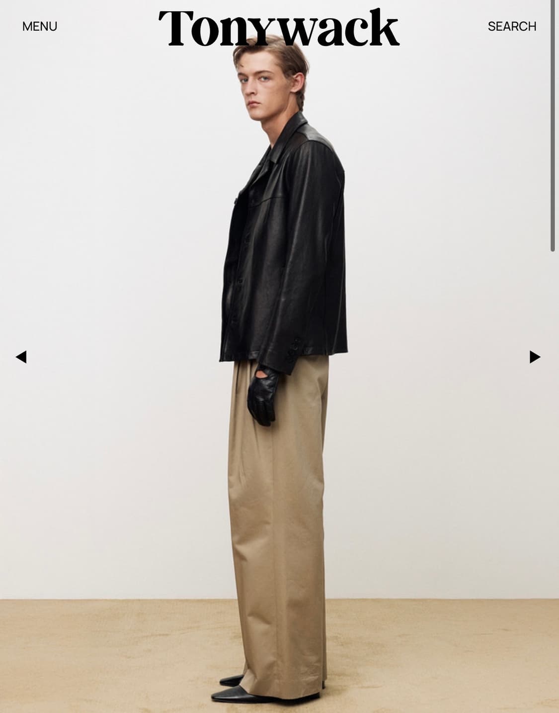 Tonywack 램스킨 레더 자켓 상품이미지3