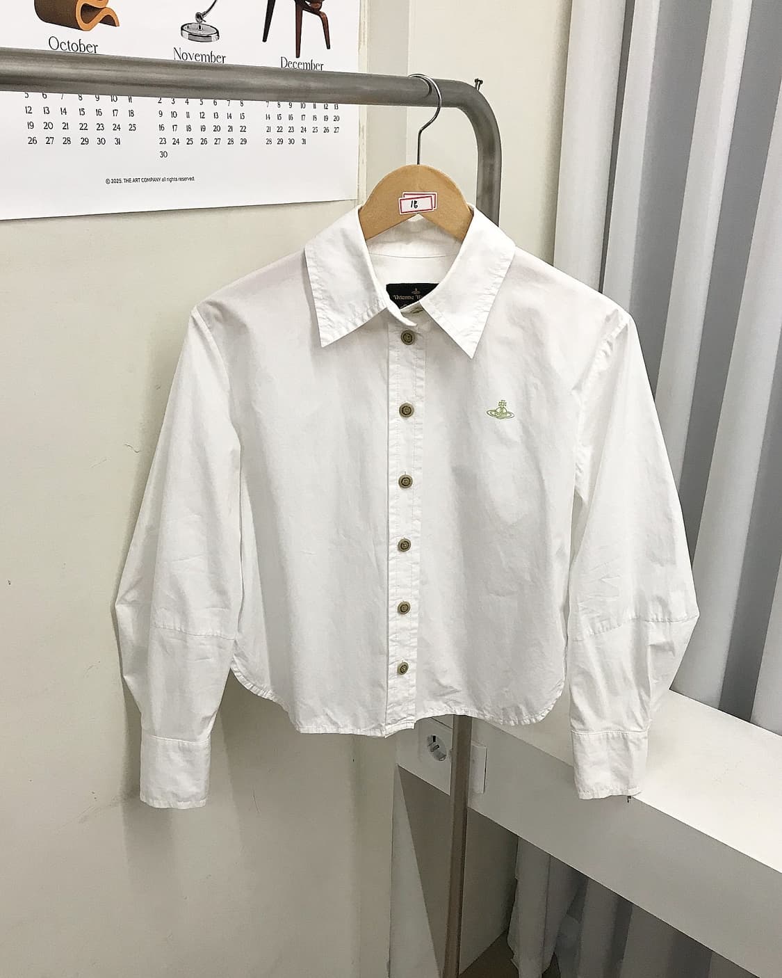 비비안웨스트우드 벌룬 슬리브 셔츠 상품이미지1