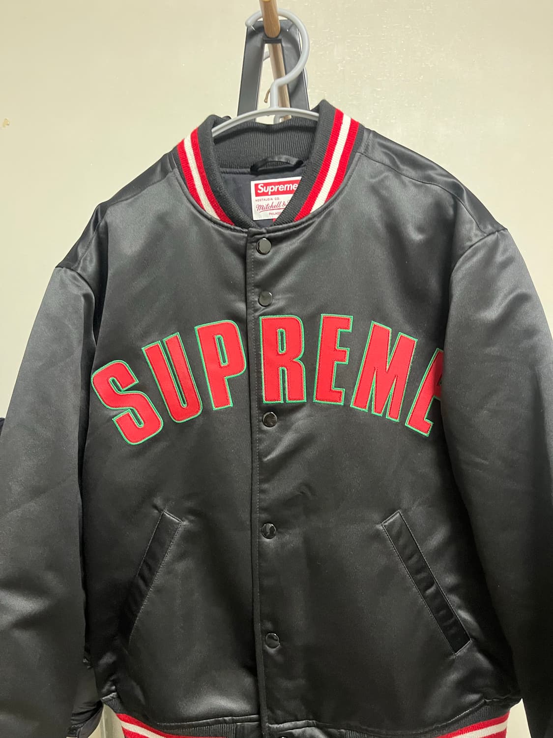 슈프림 미첼앤네스 바시티 자켓  상품이미지1