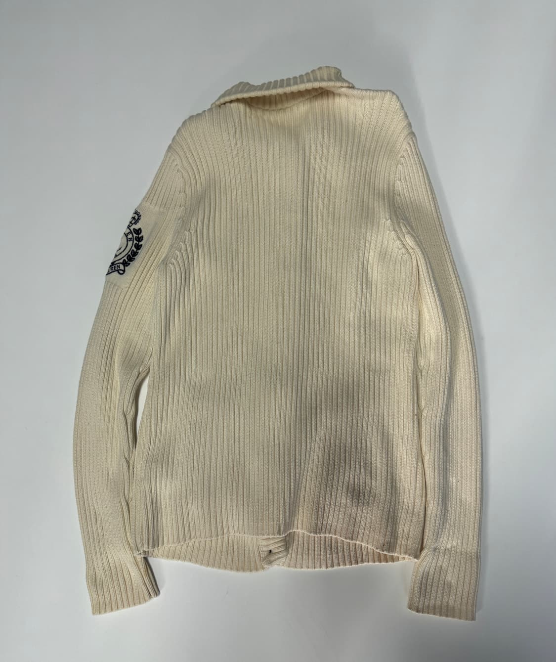 희귀!! 여성 랄프로렌 그린라벨 코튼 니트 버튼 골찌 가디건 S 상품이미지2