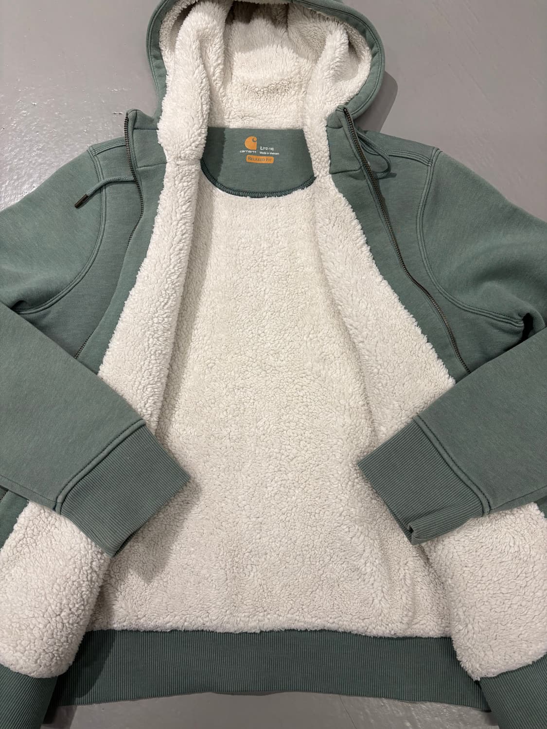 칼하트 쉐르파 후드 집업   상품이미지8